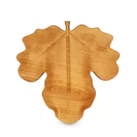 Блюдо для сервировки «Клён», 20 х 20 см, ясень, коричневый, UNECA, Россия, 