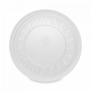 Тарелка десертная, 23 см, фарфор, белый, серия Ornament, VISTA ALEGRE, Португалия, Белые тарелки для сервировки