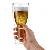 Термобокал Beer, 480 мл, боросиликатное стекло, прозрачный, WALMER, Великобритания_00808690062401427901.jpg