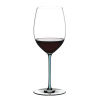 Бокал для красного вина CABERNET / MERLOT LIGHT BLUE, ручная работа, 625 мл, 25 см, хрустальное стекло, серия Fatto A Mano, RIEDEL, Австрия_00811280043991717453.jpg