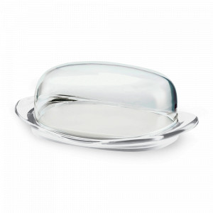 Масленка , пластик SAN, 7,5 х 20 х 12,3 см, прозрачный, серия Feeling, GUZZINI, Италия, GUZZINI (Италия)