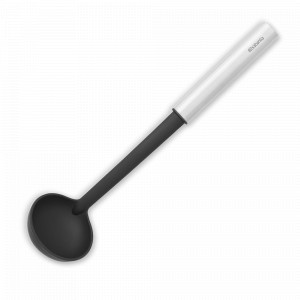 Половник, 32,5 см, нержавеющая сталь, нейлон, черный, серия Profile New, BRABANTIA, Бельгия, Кухонные ложки