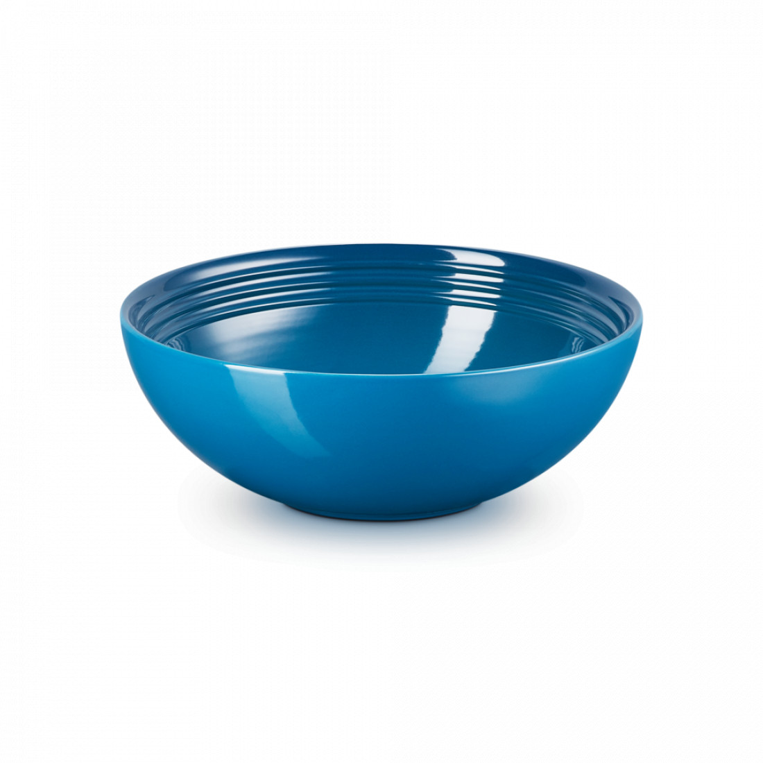Салатник , 2,2 л, 24 см, керамика, синий, серия Marseille, LE CREUSET, Франция