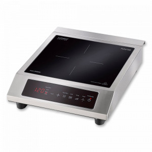 Плита настольная индукционная,  нержавеющая сталь, черный, стальной, CASO, Германия, CASO (Германия)