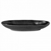Блюдо овальное Matte black, 41 х 14 см, керамика, черный, серия Livia, COSTA NOVA, Португалия, Livia COSTA NOVA