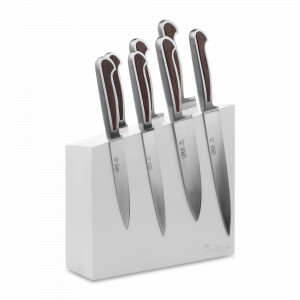Набор из 7-ми кухонных ножей на подставке, серия Delta, GUDE, Германия, Набор ножей на подставке 8 предметов