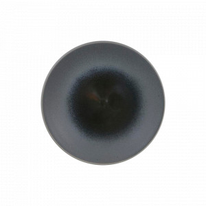 Тарелка закусочная, 22 см, фарфор, темно-серый, серия HL Earth, TOKYO DESIGN, Нидерланды, Тарелки закусочные фарфоровые