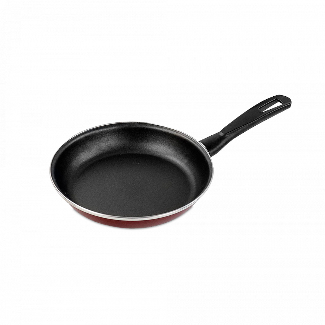 Сковорода , 20 см, 1 л, сталь, стеклоэмаль, красный, серия Authentique Burgundy, VITRINOR, Испания