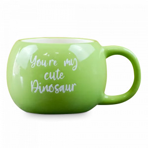 Кружка Динозавр, 350 мл, керамика, зеленый, серия Animals, REPAST, Чехия, Кружки REPAST