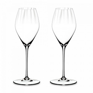 Набор из 2-х бокалов для шампанского CHAMPAGNE, 375 мл, 24,5 см, хрусталь, серия Performance, RIEDEL, Австрия, Свадебные бокалы