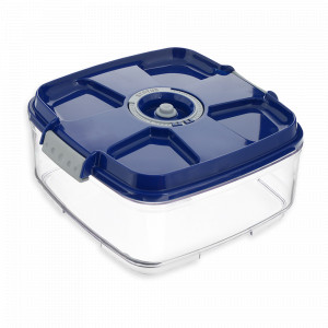 Контейнер вакуумный, объем: 2 л, материал: тритан, цвет: синий, серия SQ-20, STATUS, Словения, STATUS (Словения)