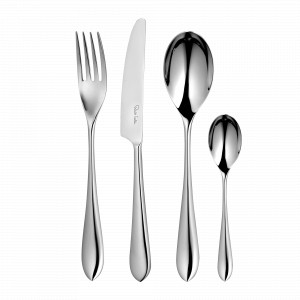 Набор столовых приборов на 6 персон, 24 предмета, сталь 18/10, серия Norton Bright, ROBERT WELCH, Великобритания, ROBERT WELCH (Великобритания)