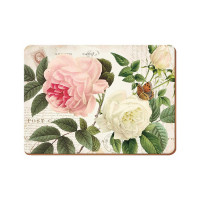 Набор из 6-ти подстановочных салфеток Rose Garden, 30 х 22,8 см, пробка, декор, CREATIVE TOPS, Великобритания_00810350042902434332.jpg