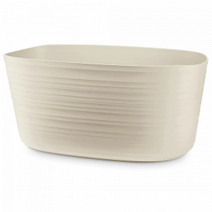 Кашпо для комнатных растений, 39 х 23 см, биопластик, бежевый, серия Tierra, GUZZINI, Италия, Tierra GUZZINI