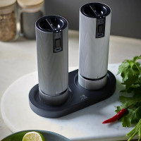 Подставка для мельниц, 18.7 см, бамбук, черный, серия Linea, PEUGEOT, Франция_00818560063168686265.jpg