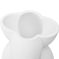Ваза настольная Плетение, 29 см, керамика, белый, серия Vases, DECOR DE TABLE, Россия_00816950037706157216.jpg