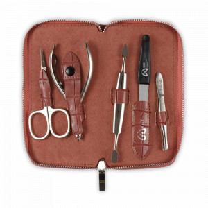 Набор маникюрный в футляре, 5 предметов, GD, Германия, Домашний маникюрный набор