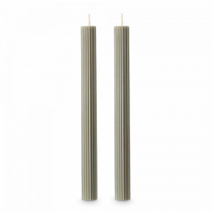 Набор из 2-х свечей, 24.5 см, зеленый, серия Edge, TKANO, Россия, Свечи TKANO