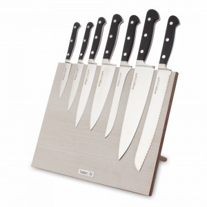 Набор кухонных ножей, 7 штук, на магнитной подставке ComposeEat, серия Classic Pro, BERGER CUTLERY, Германия, Набор кухонных ножей премиум