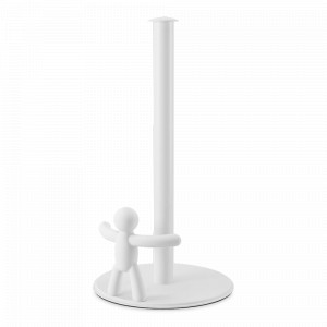 Держатель для бумажных полотенец, пластик ABS, металл, белый, серия Buddy, UMBRA, Канада, UMBRA (Канада)