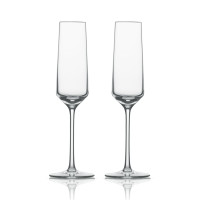 Набор фужеров для шампанского, объем 209 мл, 2 шт, серия Pure, ZWIESEL GLAS, Германия
