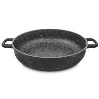 Сотейник с двумя ручками для индукционных плит, с антипригарным покрытием, 28 см, 4 л, литой алюминий, серия Hard Cook Induction, OLYMPIA, Италия