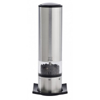 Мельница для перца электрическая 20 см, матовая сталь/акрил, серия Elis, PEUGEOT, Франция_00776260058244246027.jpg