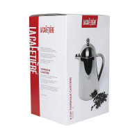 Кофейник с двойными стенками Havana, на 8 чашек, 1 л, нержавеющая сталь, стекло, стальной, серия La Cafetiere, KITCHEN CRAFT, Великобритания_00820730050729124524.jpg