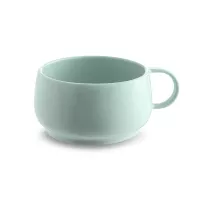 Чашка чайная Almond Green, 250 мл, керамика, зеленый, серия Empileo, GUY DEGRENNE, Франция, 
