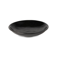 Тарелка для пасты Black, 24.7 см, керамика, черный, серия Roda, COSTA NOVA, Португалия