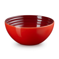 Миска , 330 мл, 12 см, керамика, красный, серия Cerise, LE CREUSET, Франция