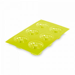 Форма для 6-ти маффинов, силикон, цвет-зеленый, серия Silicone, Westmark, Германия, WESTMARK (Германия)