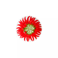 Пара кофейная Red Pepper, 100 мл, костяной фарфор, красный, серия Red, TAITU, Италия_00809510048748842111.jpg