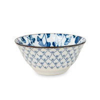 Салатник порционный Maple, 14.8 см, фарфор, белый, синий, серия Flora Japonica, TOKYO DESIGN, Нидерланды