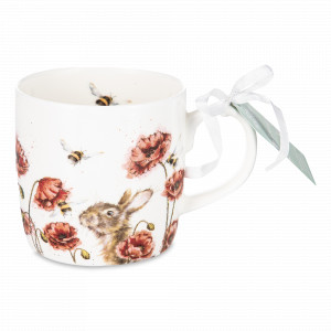 Кружка «Пчелы», 310 мл, костяной фарфор, белый, декор, серия Wrendale Designs, ROYAL WORCESTER, Великобритания, ROYAL WORCESTER (Великобритания)