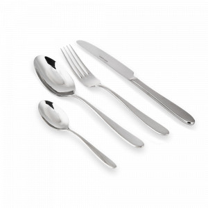 Набор столовых приборов на 8 персон, 32 предмета, нержавеющая сталь, серебристый, серия Willow, ARTHUR PRICE, Великобритания, ARTHUR PRICE (Великобритания)