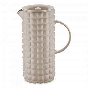 Кувшин , 1,75 л, пластик (SAN), 25,6 см, серо-бежевый, серия Tiffany, GUZZINI, Италия, GUZZINI (Италия)