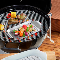 Противень для гриля BBQ, 43 х 25 см, нержавеющая сталь, GEFU, Германия_00803960050293823062.jpg