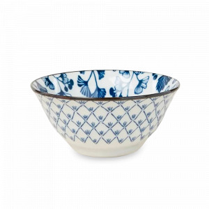 Салатник порционный Maple, 14.8 см, фарфор, белый, синий, серия Flora Japonica, TOKYO DESIGN, Нидерланды, Салатники порционные