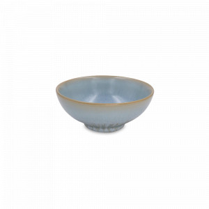 Салатник порционный Grey, 11.7 см, каменная керамика, серый, голубой, серия Isamu, ROOMERS TABLEWARE, Нидерланды, Салатники из керамики