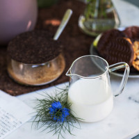 Набор молочник и сахарница с ложкой, боросиликатное стекло, пробка, серия Classic, VIVA Scandinavia, Дания_00803040056888153868.jpg