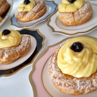 Тарелка пирожковая Rosa, 15 см, костяной фарфор, позолота, розовый, серия Ionica, LE COQ, Италия_00815580049904608107.jpg