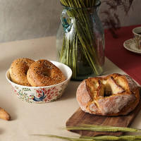 Набор из 2-х салатников Fantail Bird, 900 мл, 19.2 см, фарфор, белый, декор, серия Birds of Paradise, LIBERTY JONES, Россия_00817550037250022524.jpg