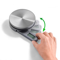 Весы кухонные электронные, нержавеющая сталь, пластик, стальной, CASO, Германия_00808950062998566452.jpg