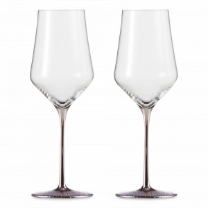 Набор бокалов для белого вина, 2 шт., цвет ножки-платиновый, 380 мл, серия Ravi, EISCH, Германия, EISCH (Германия)