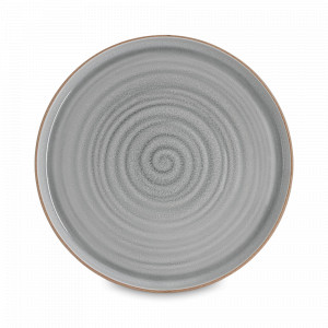 Тарелка обеденная, 27 см, керамика, серо-бежевый, серия Dallas, HOME &amp; STYLE, Китай, Тарелки обеденные