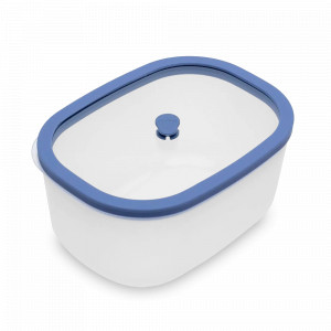 Контейнер вакуумный, 1.4 л, полипропилен, стекло, сиреневый, серия Fresco, STATUS, Словения, STATUS (Словения)