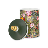 Банка для хранения, 13 мл, фарфор, декор, серия Майя, MIX&MATCH HOME, Китай_00813890005136237103.jpg