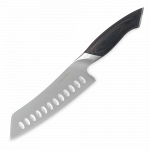 Нож поварской кухонный Сантоку, 17,8 см, серия Truffle, OKROSHKA, Россия, Truffle OKROSHKA