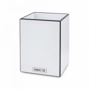 Подставка для кухонных принадлежностей, универсальная, 12 х 12 х 17 см, White &amp; Black, композитный материал, серия Fashion, ComposeEat, Россия, НОВИНКИ